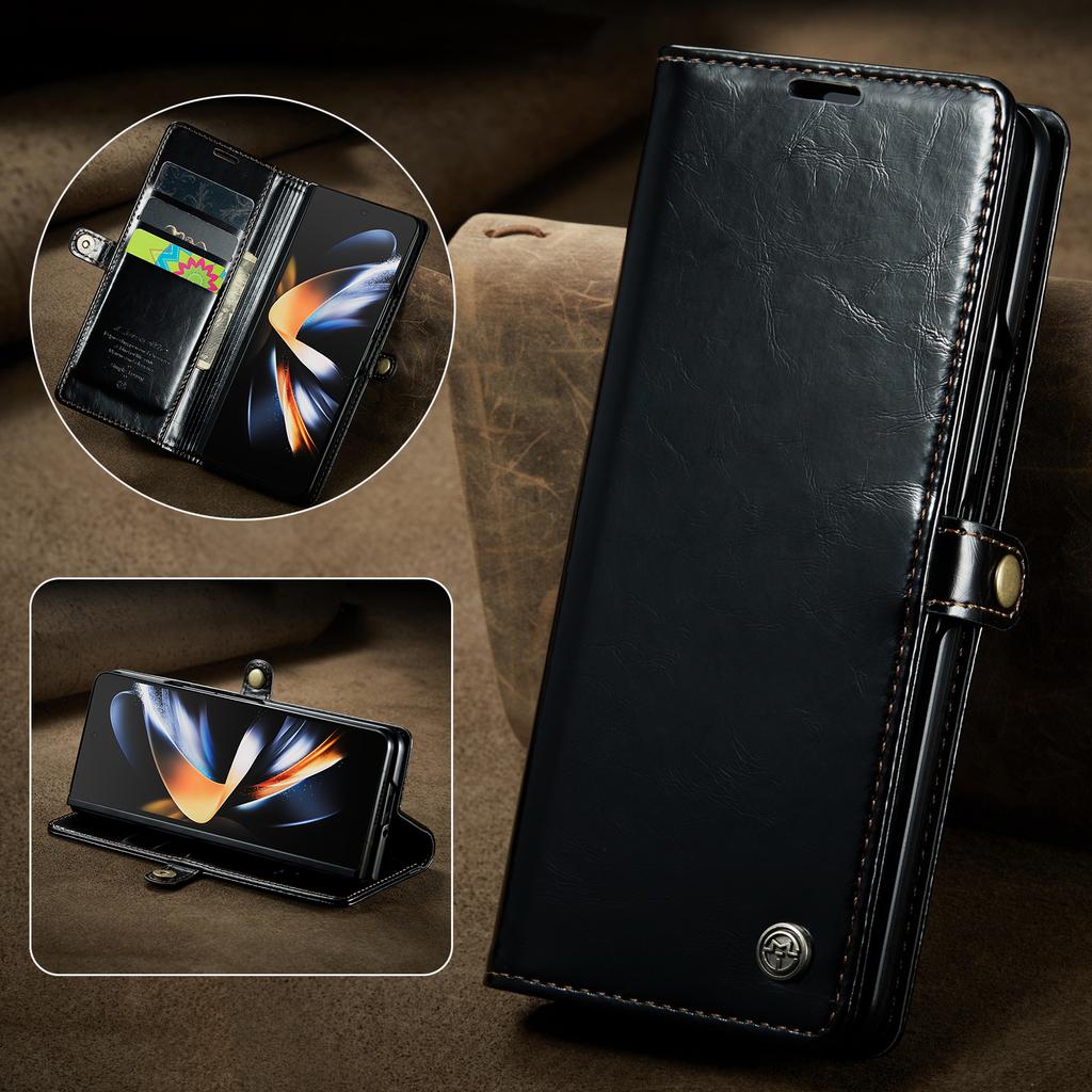 For Samsung Z Fold4 5g Wallet Function Leather Case For Samsung Galaxy Z Fold 4 Fold4 Fold3 Fold 3 Drop Protection Phone Bag