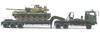 Aoshima Bunka Kyozai 1/72 Military Model Kit No. SP Japan Ground Self-Defense Force Type 73 Extra-Large Semi-Trailer "Includes Type 74 Tank