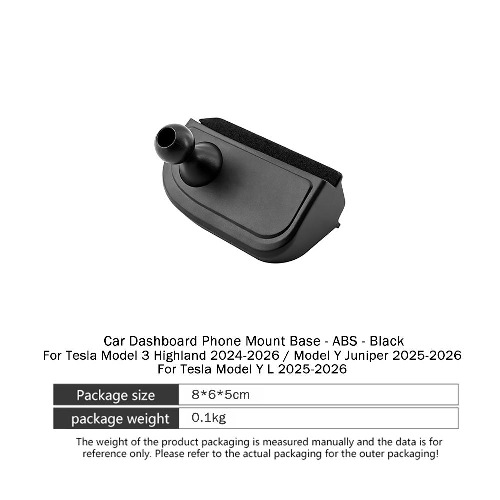 Magnetic Car Phone Holder Mount For Tesla Model 3 Highland Model Y Juniper Model YL Anti Shake Vibration Proof Stand Accessories