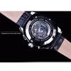 FORSING Men's Fashion Trend Hollowed Out Mechanical Watch Automatic Watch