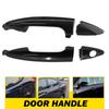 2X Door Handles Outside Exterior Front&Rear For 2016 Left Hyundai LE 2017 Accent