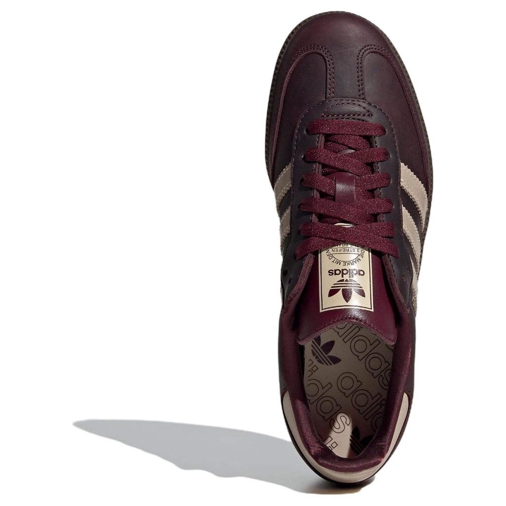 adidas Samba OG Bordové Křišťálově Pískové Dámské Tenisky Červené Zlaté-Metalické IF7004