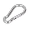 7 PCS Stainless Steel Hammock Hanging Hardware Kit with Door Buckle Snap Hook Screw Sun Shade Sail Fixing Accessories
