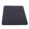 Cat Litter Mat EVA Double Layer Waterproofing Leakproof Kitty Litter Trapping Mat for Indoor Home Floor