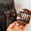 Retro Arc Hair Clip Elegant Half Updo Duckbill Clip Women Back Head Styling Hair Accessories