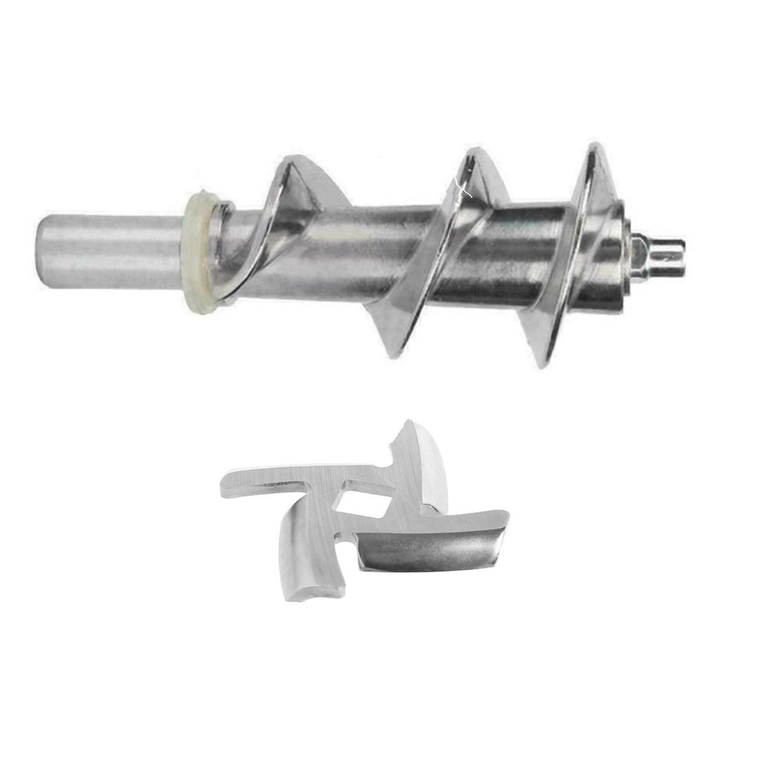 

2ШТ Мясорубка Винтовой мясорубка Шнек Запчасти Заменить