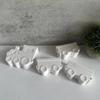 1 Pcs Handmade Creative Diy Locomotive Train Box Candle Holder Silicone Mold Insert Candle Holder Gypsum Drip Glue Molds