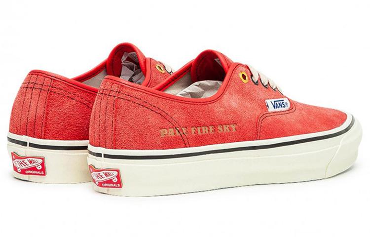 Vans Vault Og Authentic Sp Lx Julian Klincewicz Suede Cherry Red VN0A5DYGAR4
