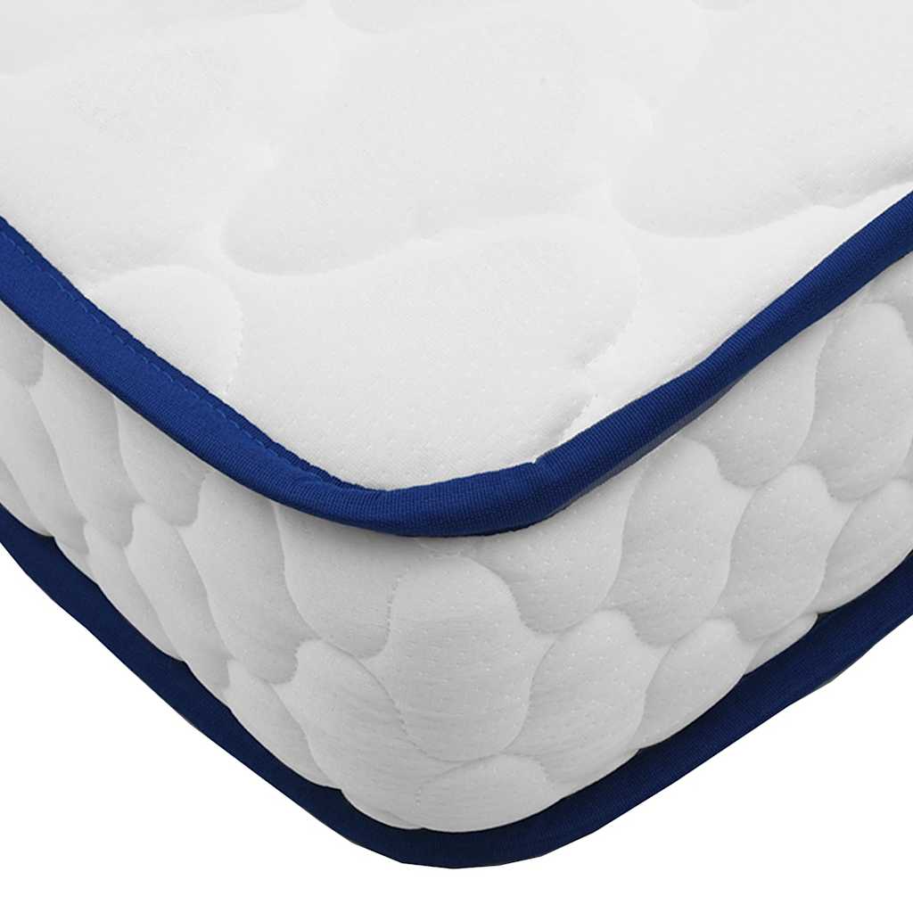 Memory Foam Mattress 80 x 200 x 17 cm Soft White