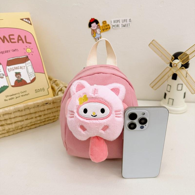 Schoolbag new children's bag kindergarten baby cute cartoon small schoolbag men and women children outdoor leisure canvas backpack