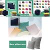 Elegant Scandinavian Pillows Modern Corduroy Cushion Cover For Cozy Home Decor