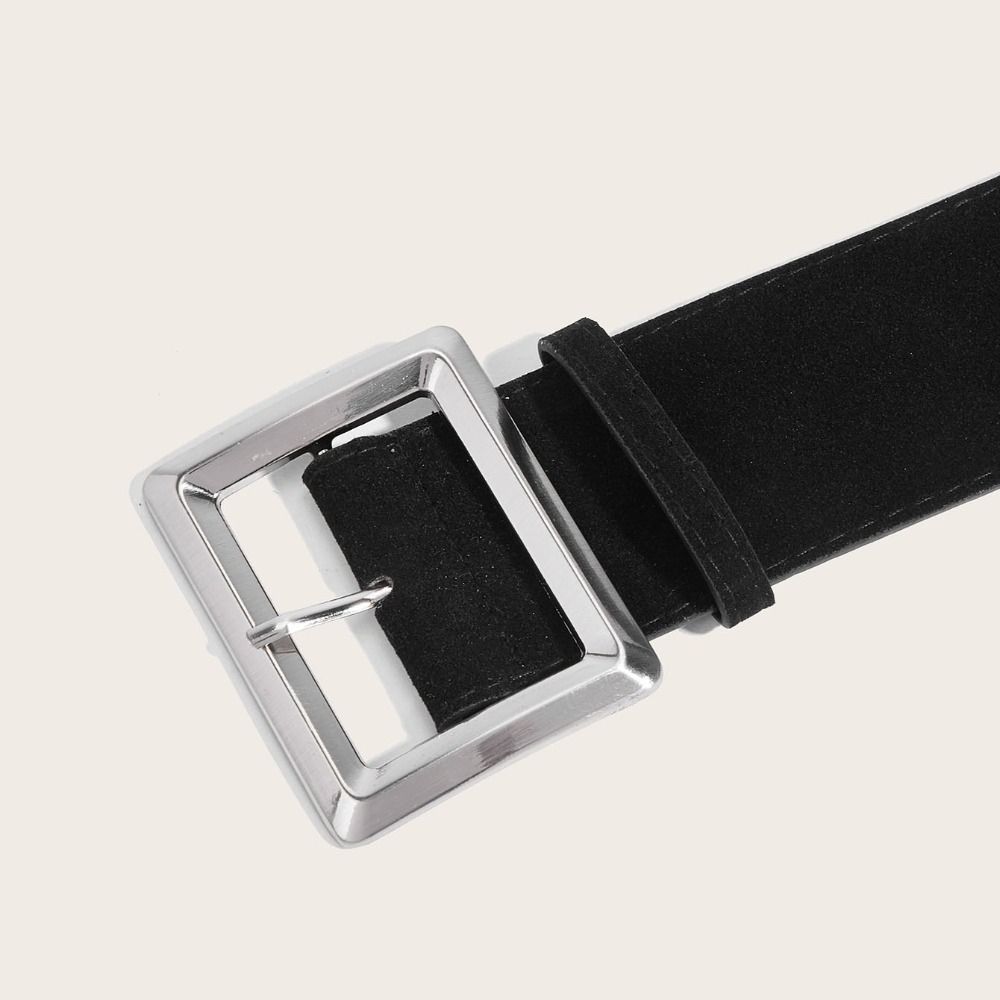 Luxury Design Suede Leather Wide Belt Maillard Styles Trouser Dress Belts Gifts