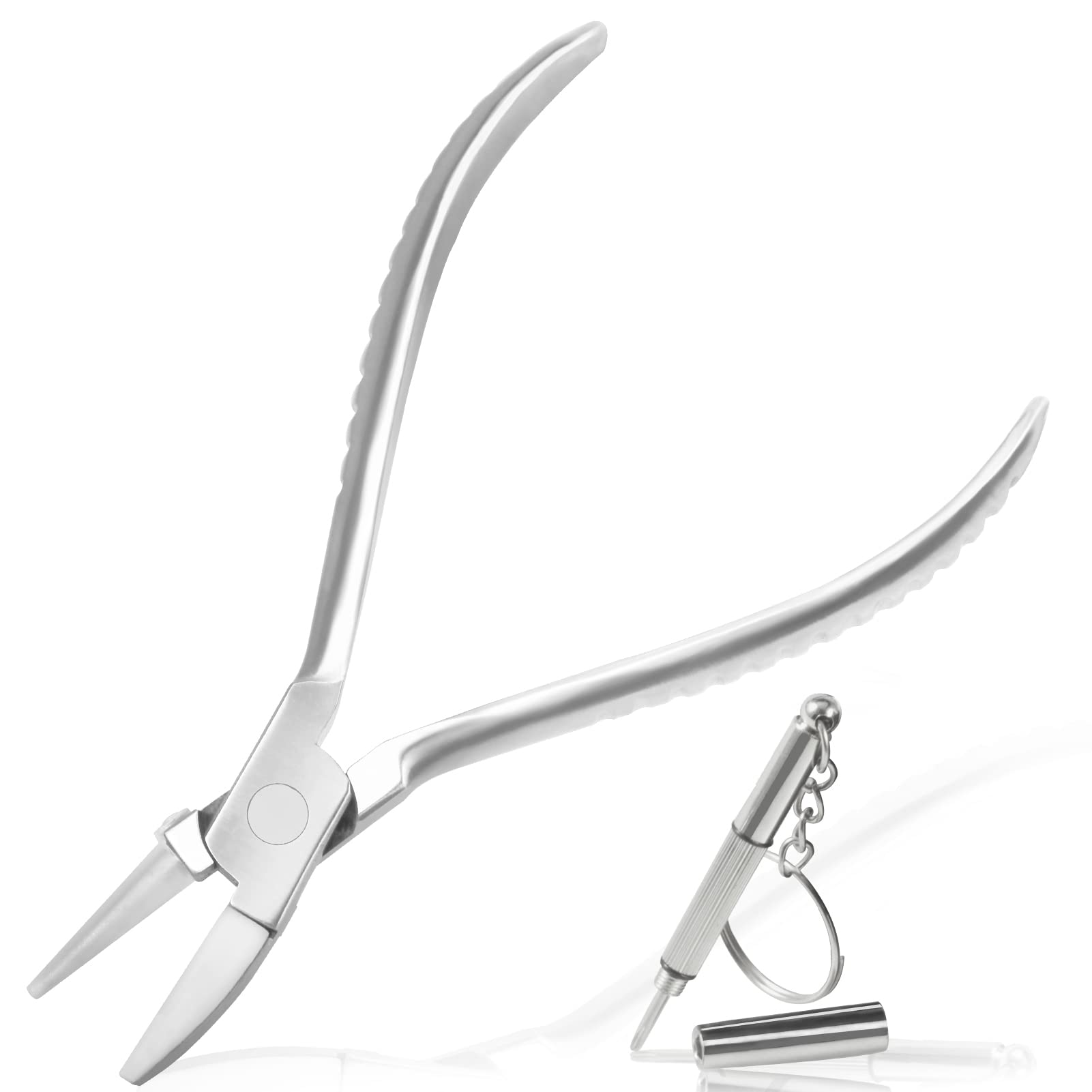 

LEONTOOL Отвертка для дужек очков, Инструмент для регулировки очков, Носоупоры, Ремонт очков, Обслуживание, Профессиональный инструмент для начинающих, Совместимые плоскогубцы,