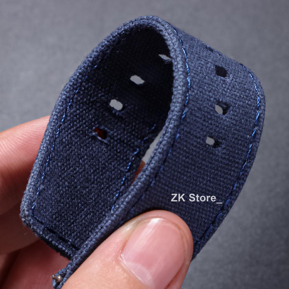 Neues Nylon-Canvas-Schnellverschluss-Uhrenarmband 20mm 22mm Ersatz-Uhrenarmbänder für Herren Damen Militär-Sport-Stoff-Armband Gürtel
