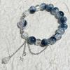 925 Silver Beads Bracelets for Women Men Adjustable Simple Design Elegant Metal Bangle Trendy Party Jewelry Gifts