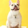 MAISON DE MIU Heart Pendant Collar_White