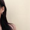 Leopard Print Bow Earrings – Japanese & Korean Style, Elegant Shiny Zircon Clip-ons for Women
