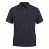 Men's Breathable Waffle Knit Polo Shirt Short Sleeve Button Placket Chest Pocket Loose Fit Summer Tops