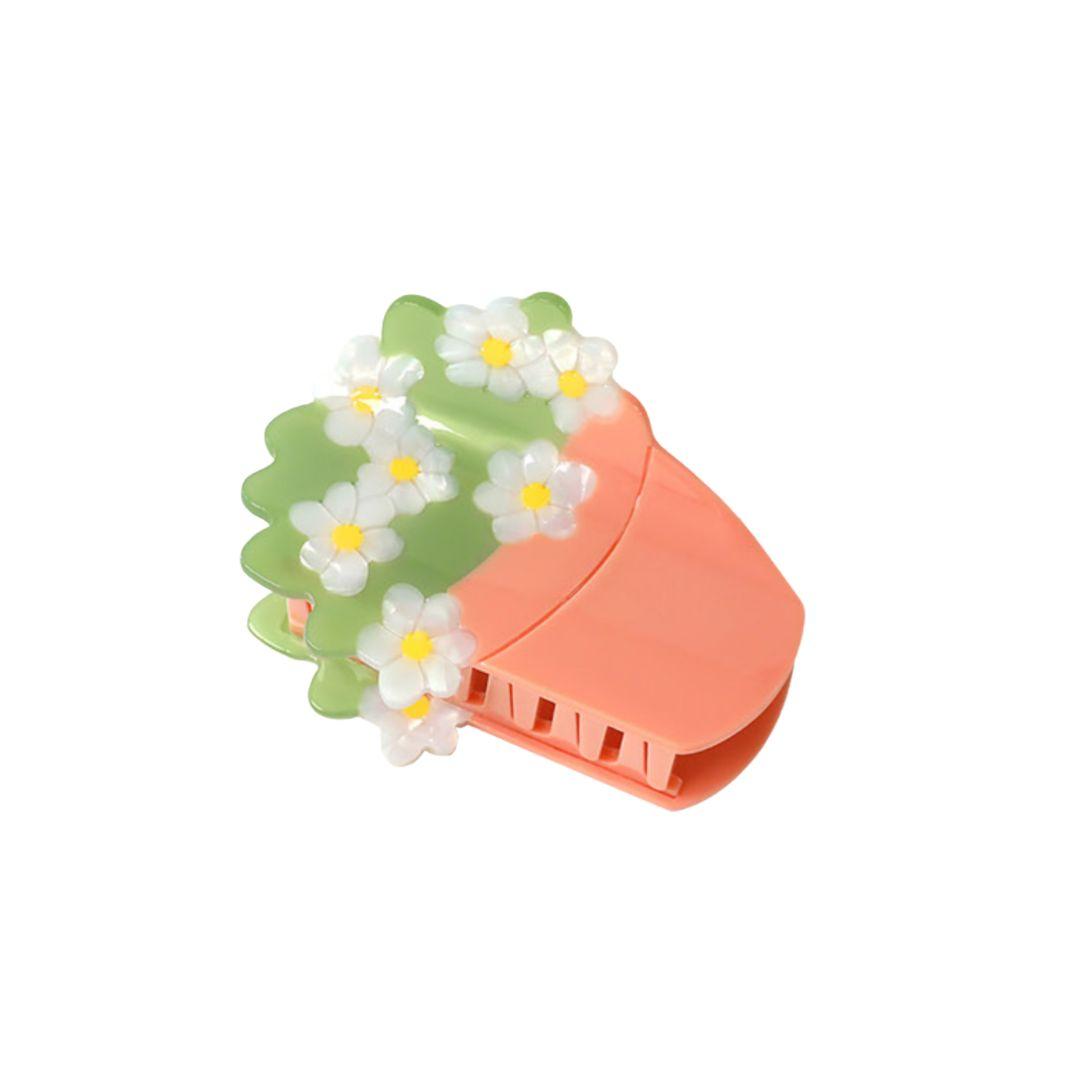 FromFlo Daisy pot Hair Claw