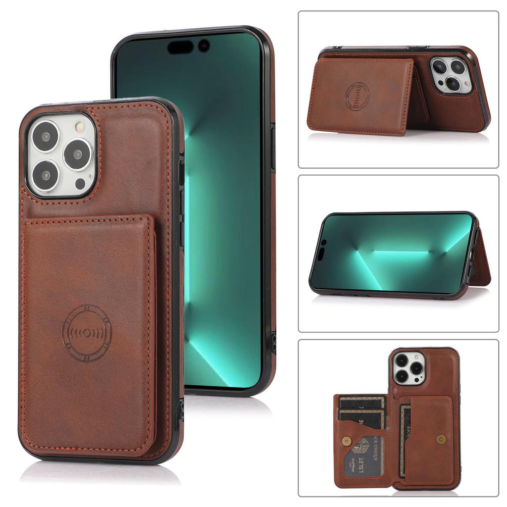 Card Phone Case for iPhone 15 14 13 12 11 Xr 7 8plus 6s Magnetic Case