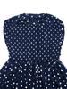 2026 Summer Elegant Retro Polka Dot Sleeveless Long Dress