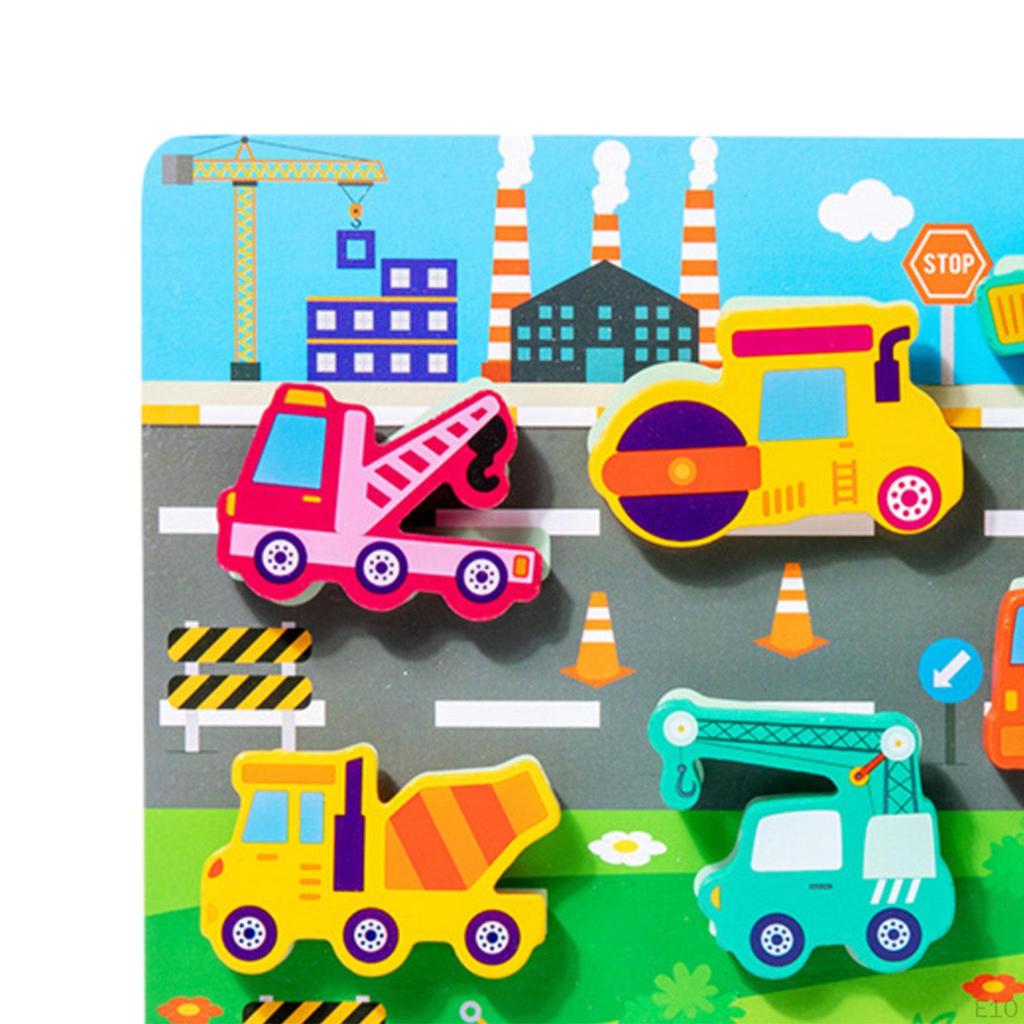 Montessori Wooden Puzzles, Activity Toys, Animal Developmental Toy, Toys for Baby, Toddlers,