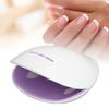 LED Nail Gel Polish Dryer   Shaped 12pcs Light Chips 180 Degrees Drying Nail Curing Lamp