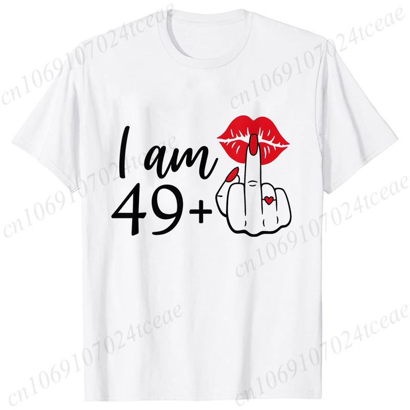 Unisexs New Fashion Streetwear I Am 39 Middle Finger Tshirts 39th Birthday Unisex Clothing Fashion Birthday Y2k Clothes Top