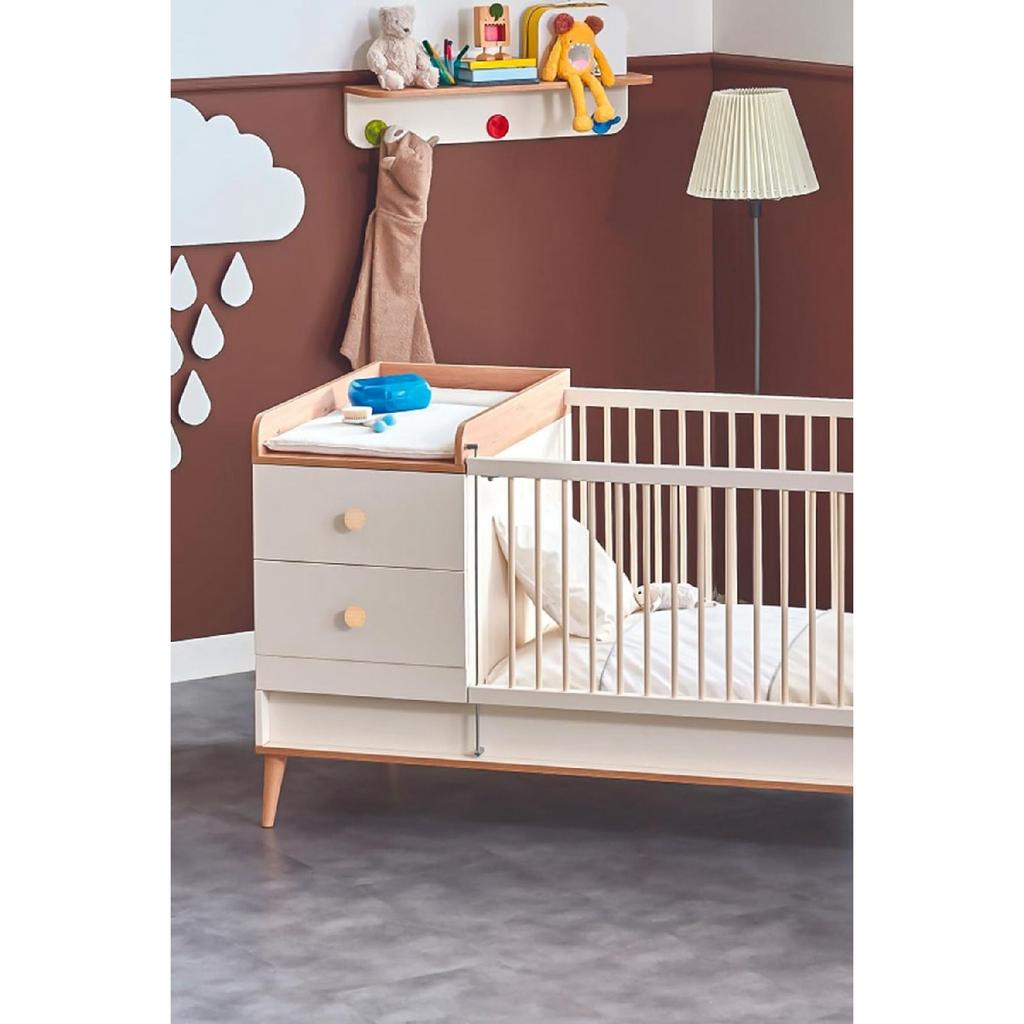 Maniglia per mobili in legno, maniglia in legno estetica e resistente per cassetti e mobili da cucina, maniglia per mobili