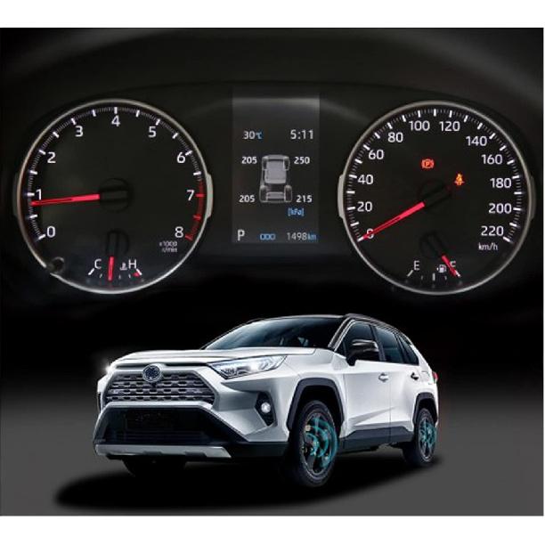 

ITrims Car Accessories for Toyota RAV4 2019 2020 2021 2022 2023 TPMS Display Tyre Pressure Monitoring System Dash Board Display 1 Set TPMS Display