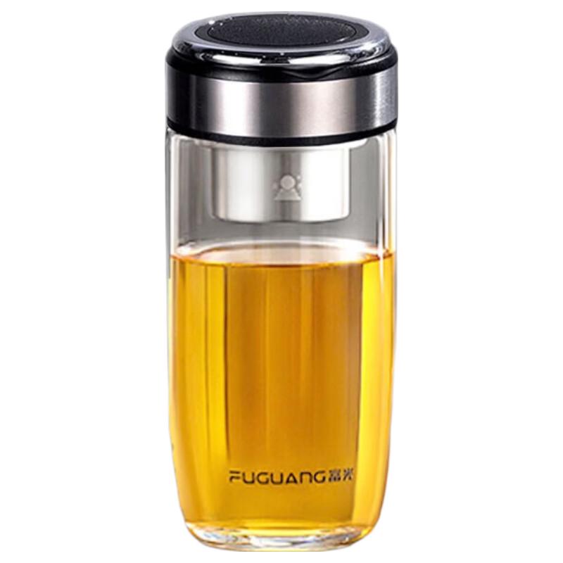 

Fuguang Double-Layer Glass Water Bottle