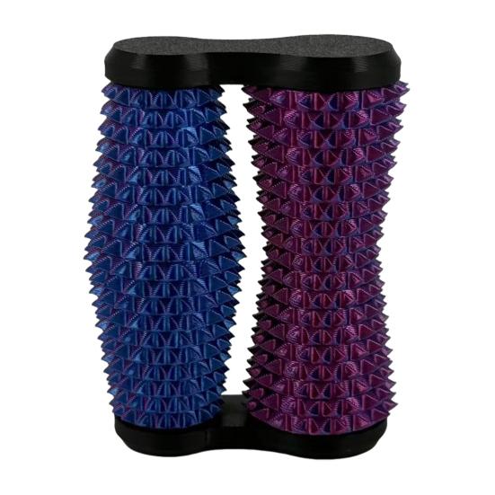 

Колючий липучий стим-фиджет игрушка вращающийся снятие стресса подростки взрослые карманный 3D-печатный инструмент для стимминга боли портативный ребристый ролик сенсорная игрушка 1pc