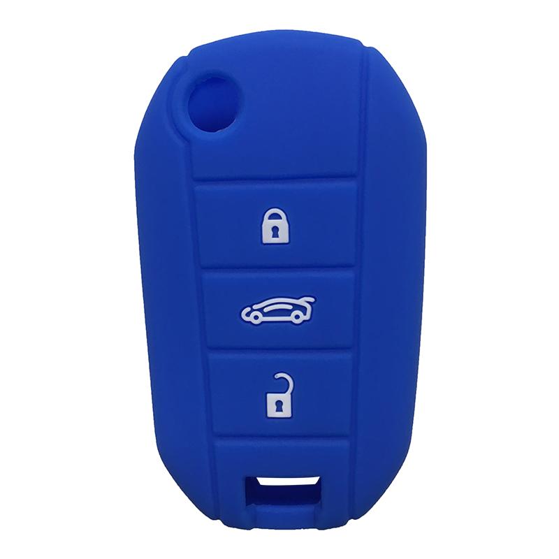 Key Case Cover Cap for Opel Grandland X Combo Key Holder for Citroen C5 Aircross C4 Picasso C2 C3 X7 Car Accessories for Peugeot