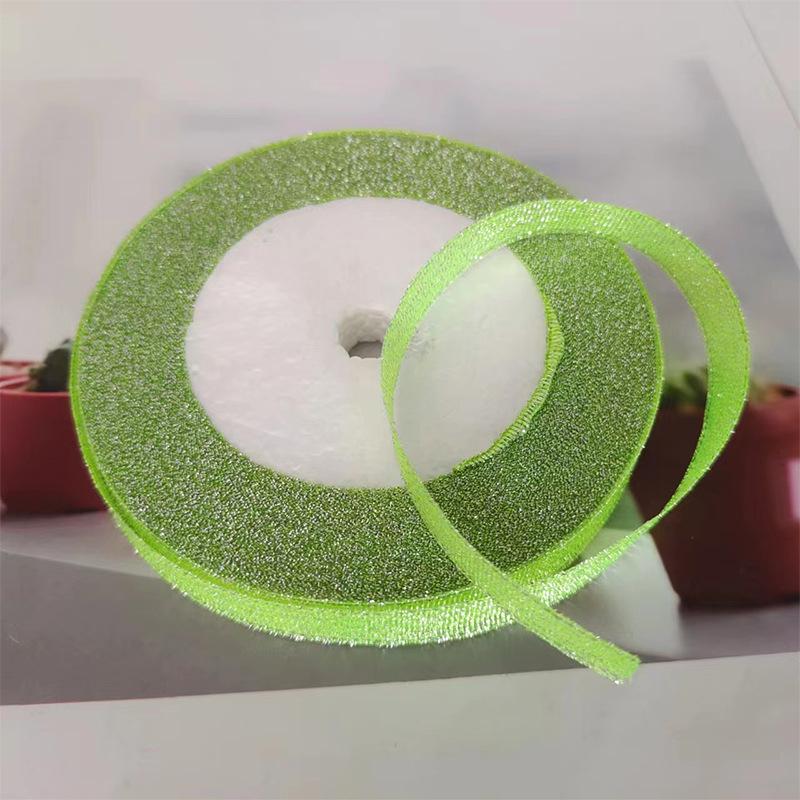 22m Złota i Srebrna Wstążka do Pakowania Prezentów i Dekoracji Tortów, 1cm Szeroka