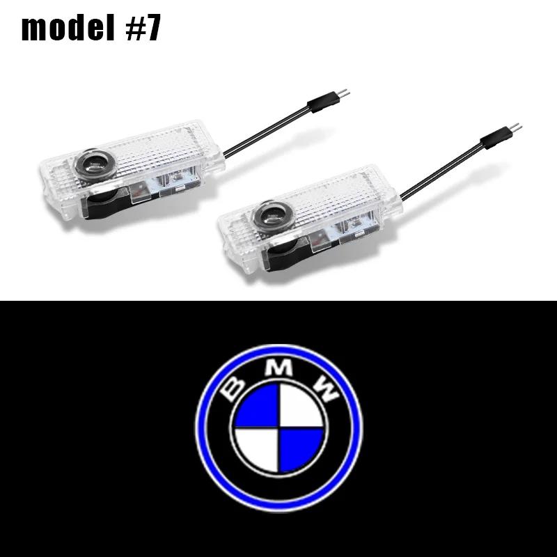 2Pcs LED Car Interior Decoration Lamp Door Light Bulb For BMW X1 X3 X4 X5 E46 M1 E90 M2 M3 M5 M6 E87 M Power F20 E60 Accessories ZIPCA1