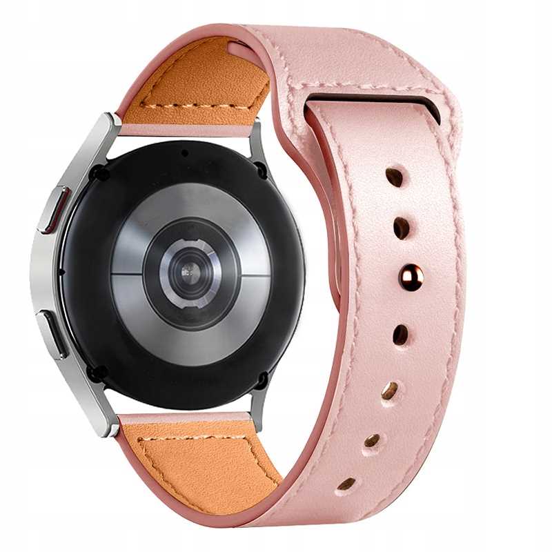 Sc Classy Leather Strap 20Mm Pink