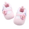 Latest Cartoon Baby Shoes Soft Sole Cotton Toddler Infant Lovely  Blue Whale/Pink Flower Kids Shoes