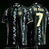 2026 Nouveau Maillot de Football Argentin Messi Décontracté Extérieur Respirant Séchage Rapide Manches Courtes T-shirt Haut d'Été