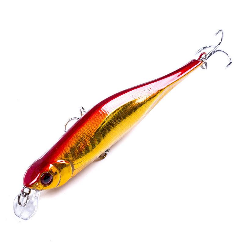 11.5g10.5cmSinking Minnow Long Casting Slow Sinking Bionic Bait for Topmouth Culter, Sea Bass, and Mandarin Fish Special Lure
