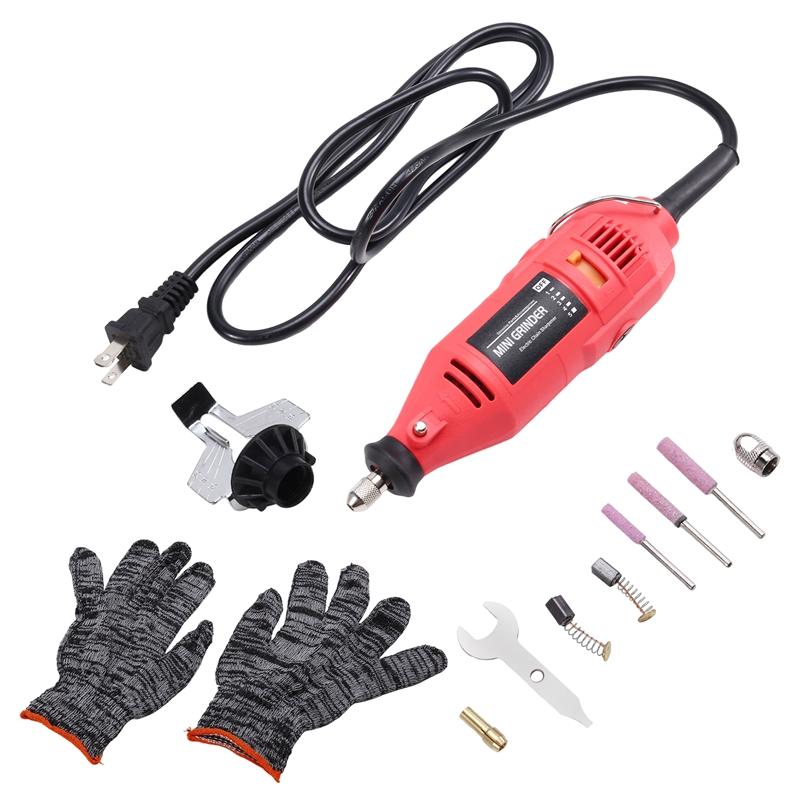 A96I-180W 5 Gears Electric Power Grinder Machine Electric Saw Grind Chainsaw Sharpening