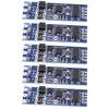 5 Pcs TTL To RS485 Converter Module Strong Anti Interference Lightning Protection TTL To RS485 Adapter Board