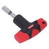T Handle Wrench Fixed Torsion Chrome Vanadium Steel 14in Hex Socket Tool for Repair 2.5Nm