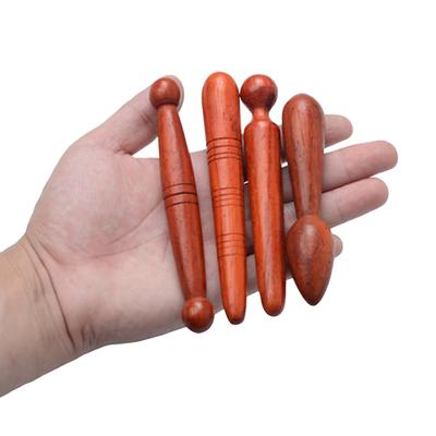 Herramienta para masaje de tejido profundo, masajeador de manos, palo de madera con gatillo, herramientas de mano, palo de madera maciza, bolígrafo de acupresión tailandés