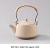 Lygil Ceramic Kung Fu Teapot with Overhead Handle