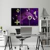 Three piece picture canvas print Game Console