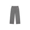 New MLB New York Yankees MLB Preppy Style Collection 24FW Knitted Fabric Pants Women's Dark Heather Gray 3FPTV0344-50MGD