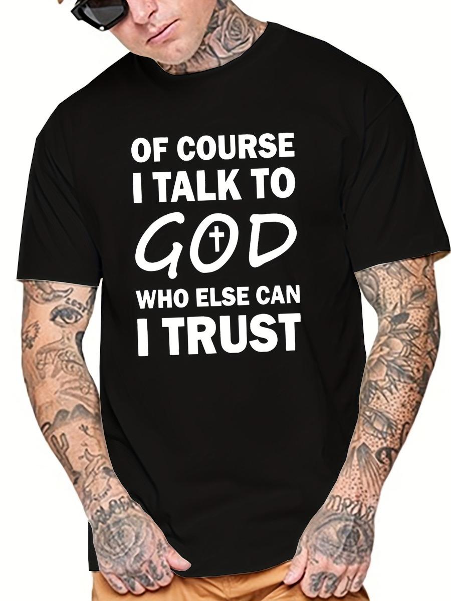 

God Jesus Mens T-shirt 3D Print Tees for Men Casual Short Sleeve for Summer Spring Fall Oversized Tops 6XL