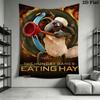 Shaun the Sheep A Wall Hanging Printed Fabric Blanket Decorative Tapestries for Bedroom Living Room Home Decor