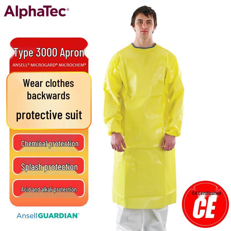 ALPHATEC 3000 Chemical Protection Apron XXXL (Height 194-200cm)