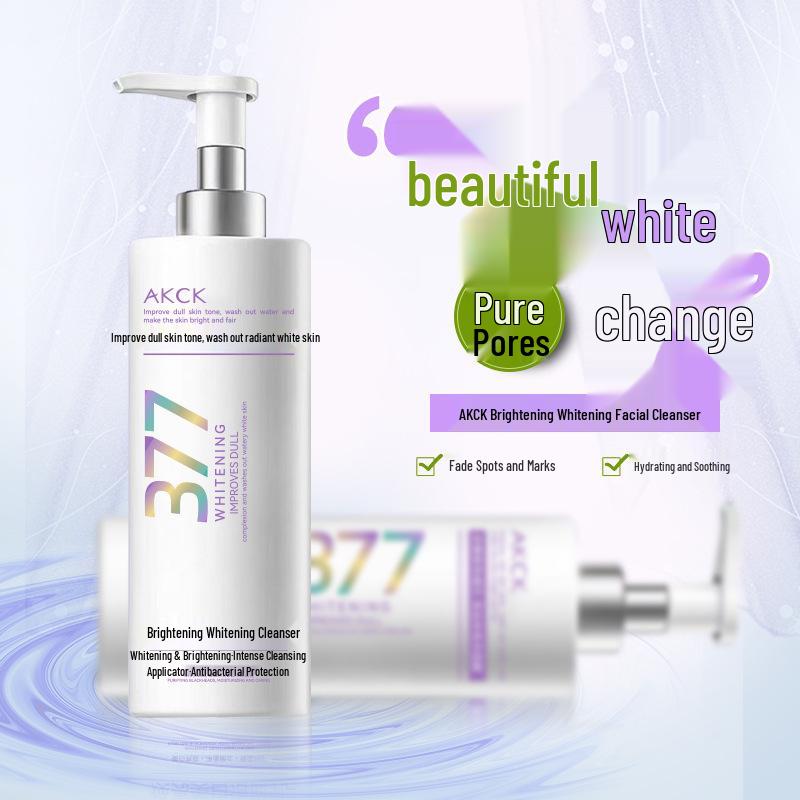 377 Whitening & Spot Remover: Oil-Control, Hydrating, Moisturizing Facial Cleanser for Brightening and Deep Cleansing